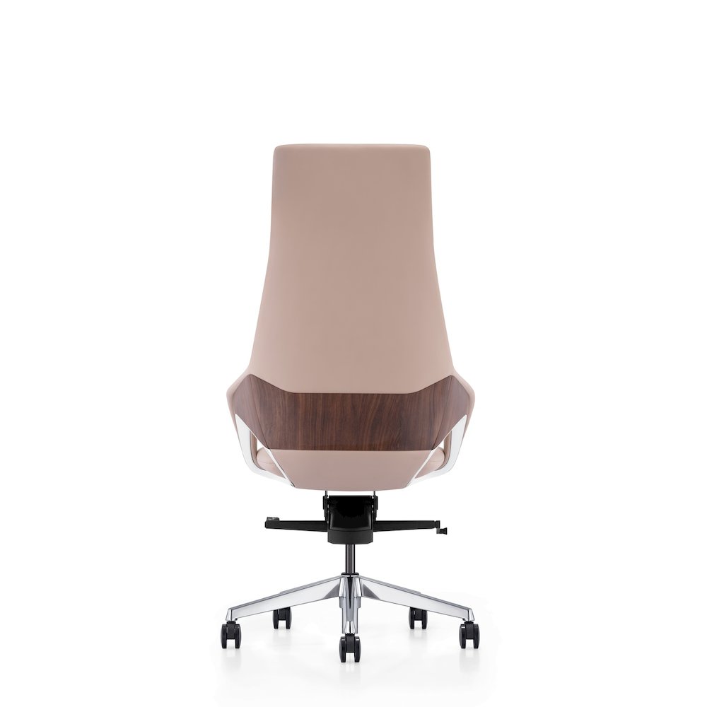 Modrest - Prost Modern Beige High Back Executive Office Chair. Picture 5