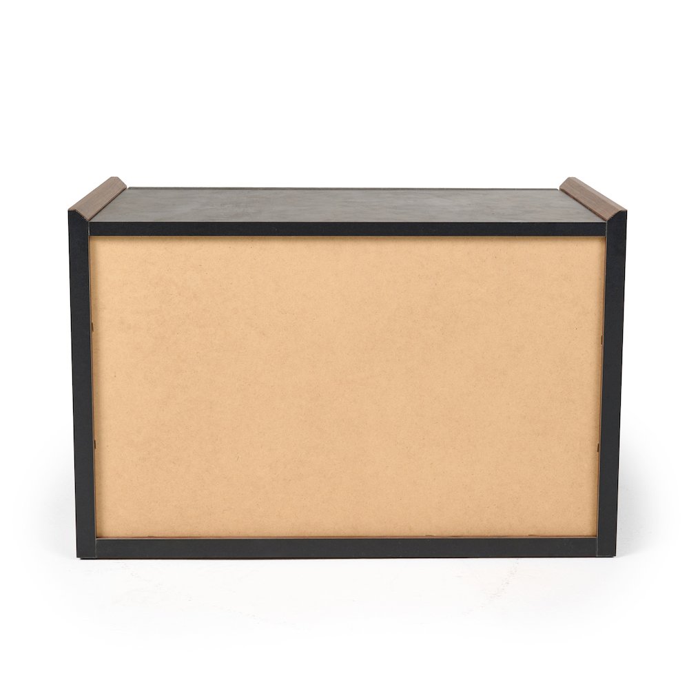 Nova Domus Rado Modern Walnut & Stucco Nightstand. Picture 7
