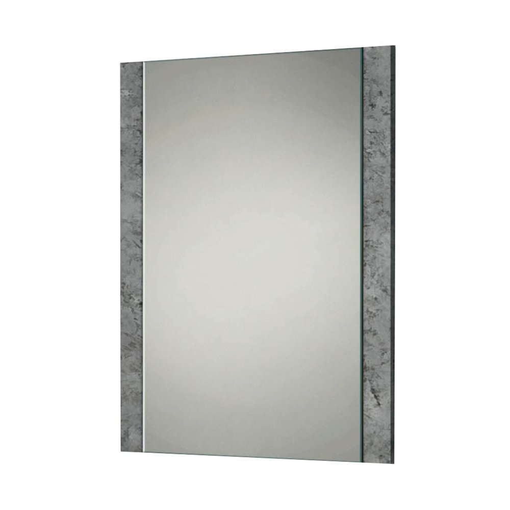 Nova Domus Rado Modern Walnut & Stucco Mirror. Picture 1