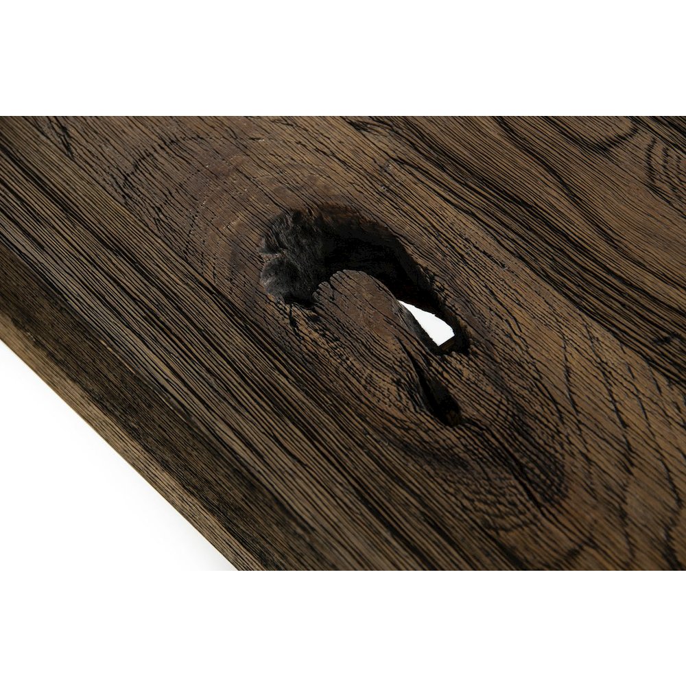 Modrest Renzo Modern Oak & Concrete 118" Dining Table. Picture 8