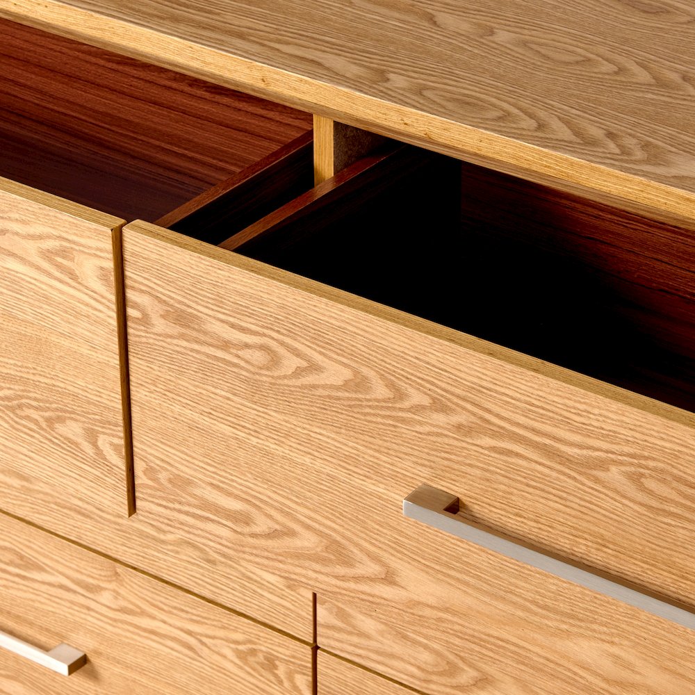 Nova Domus Santa Barbara - Modern Natural Dresser. Picture 8