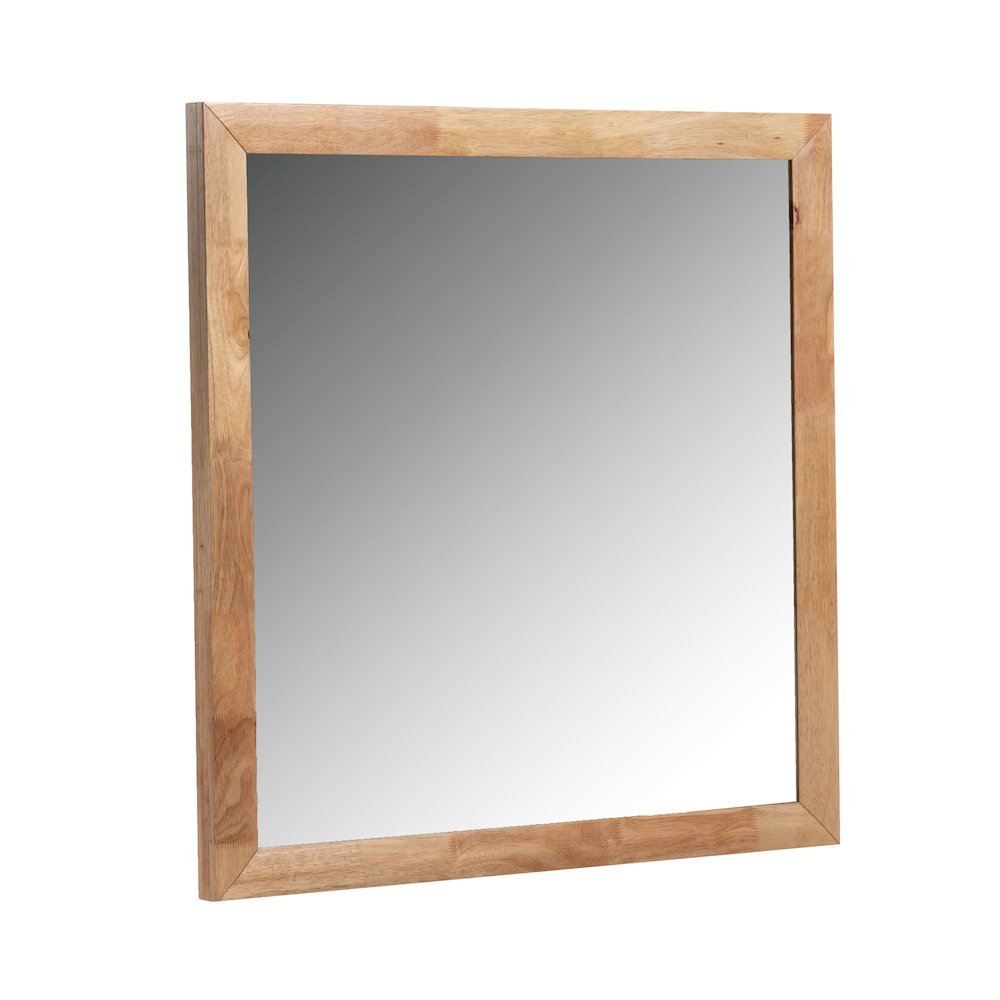 Nova Domus Santa Barbara - Modern Natural Rectangular Mirror. Picture 2