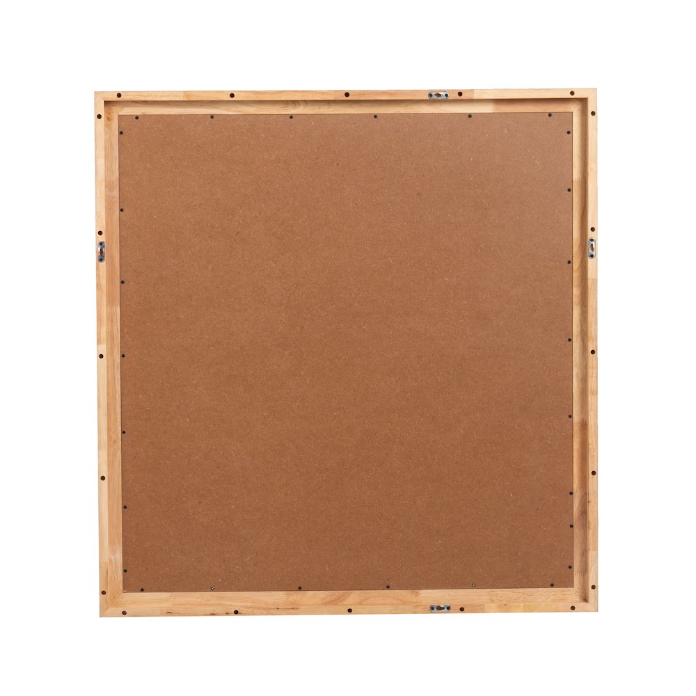 Nova Domus Santa Barbara - Modern Natural Rectangular Mirror. Picture 4