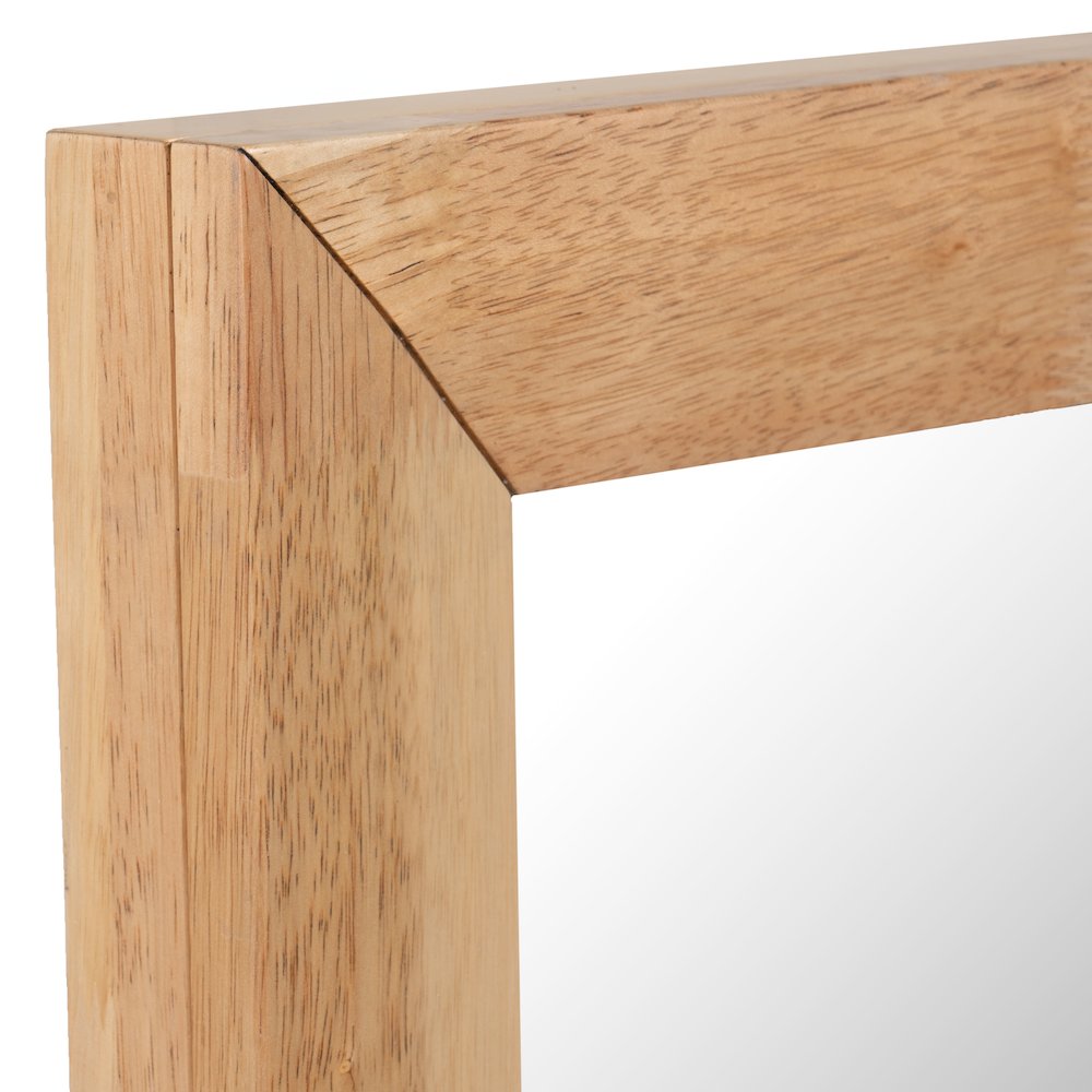 Nova Domus Santa Barbara - Modern Natural Rectangular Mirror. Picture 5