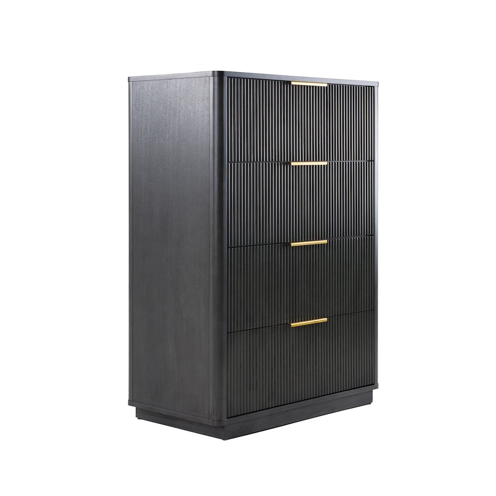 Nova Domus Santa Monica - Modern Grey Wash Chest. Picture 6