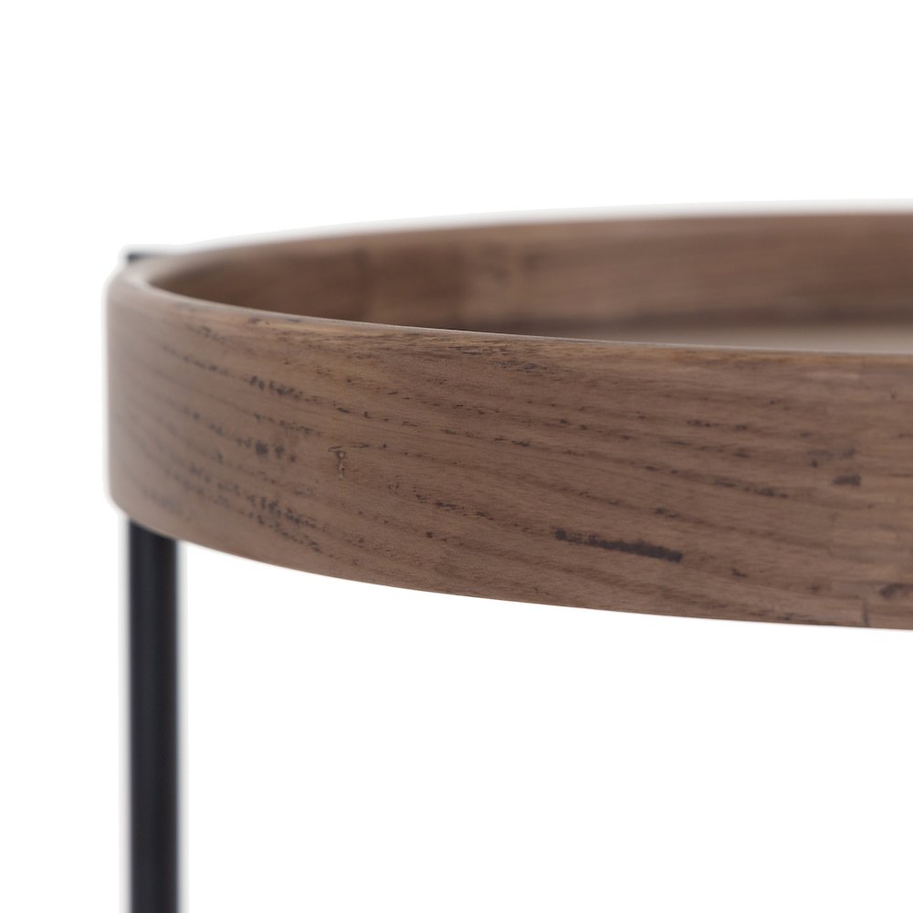 Modrest Savoy - Modern Walnut End Table. Picture 4