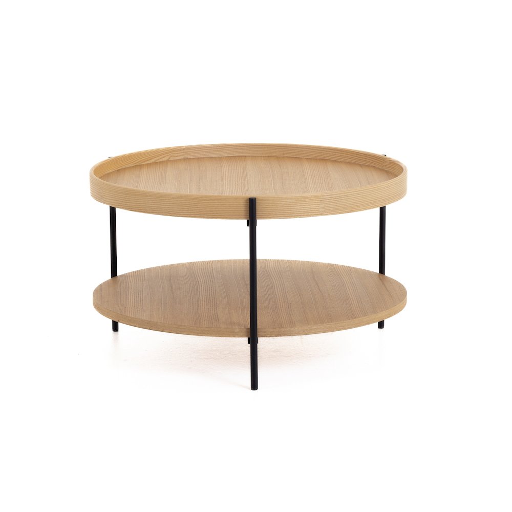 Modrest Savoy - Modern Natural Ash Medium Coffee Table. Picture 1