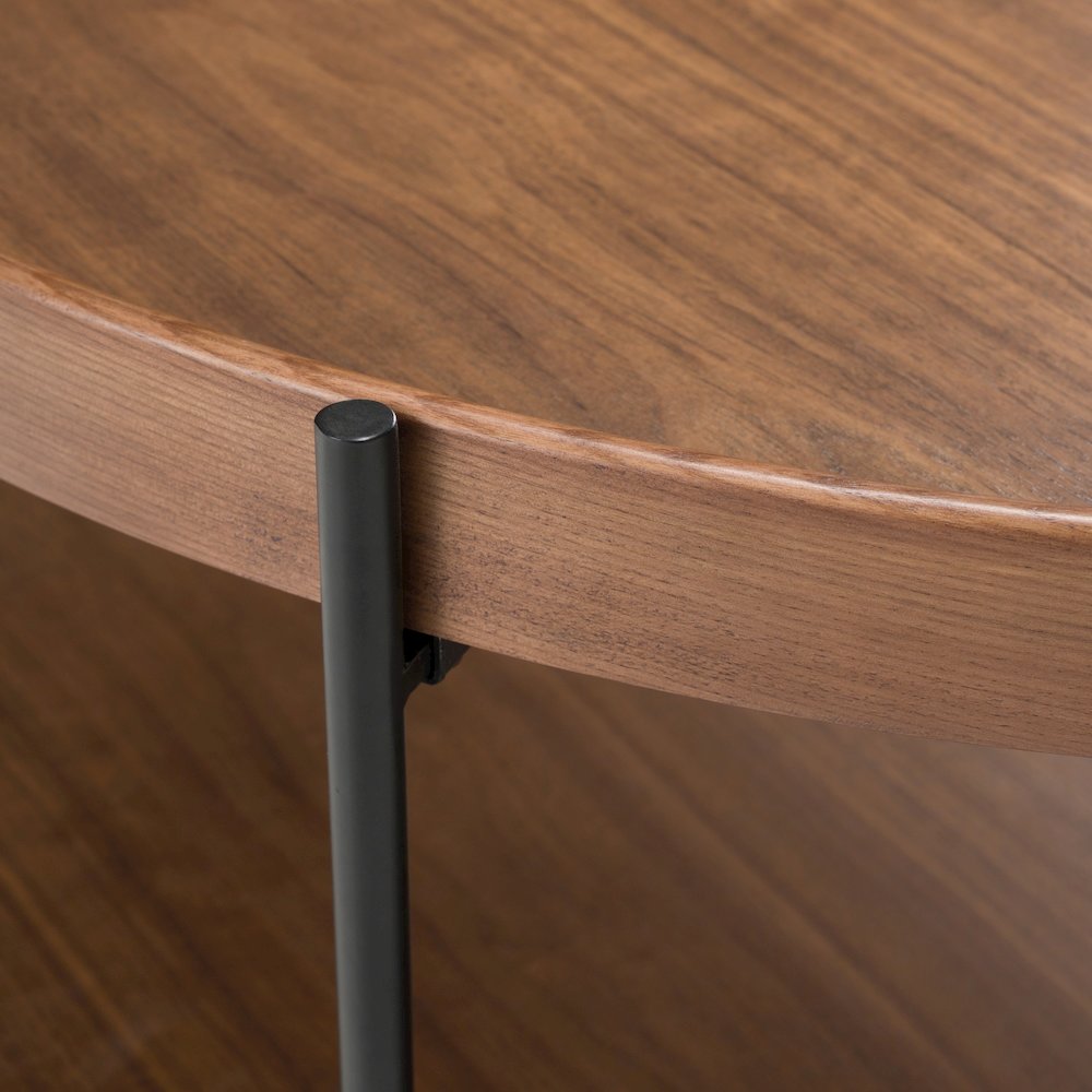 Savoy - Modern Walnut Large Coffee Table. Picture 4