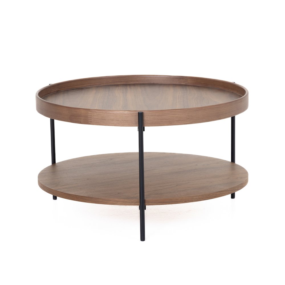 Modrest Savoy - Modern Walnut Medium Coffee Table. Picture 1