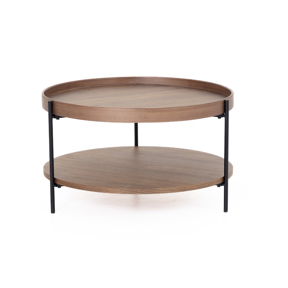 Modrest Savoy - Modern Walnut Medium Coffee Table. Picture 2