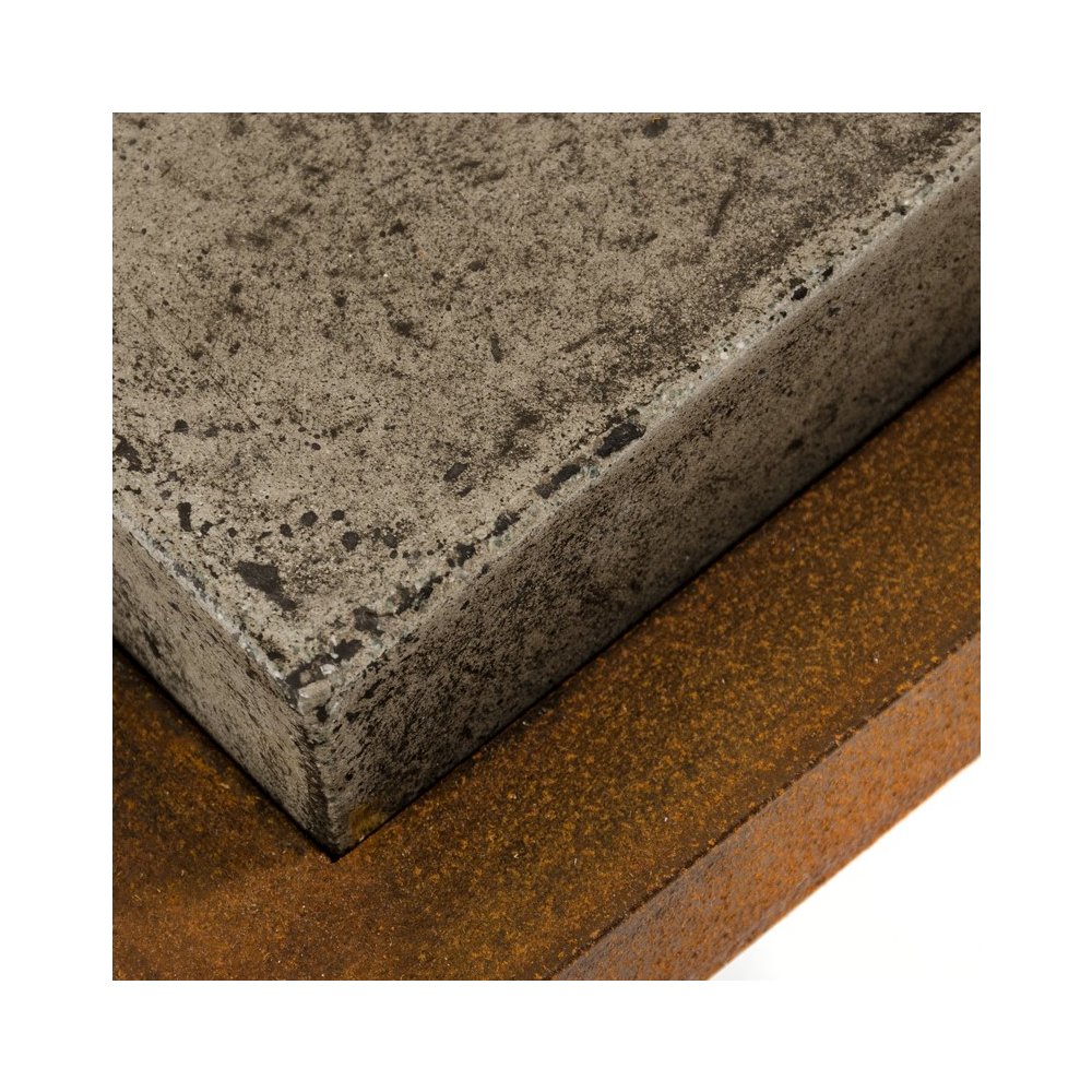 Shepard Modern Concrete Coffee Table. Picture 6