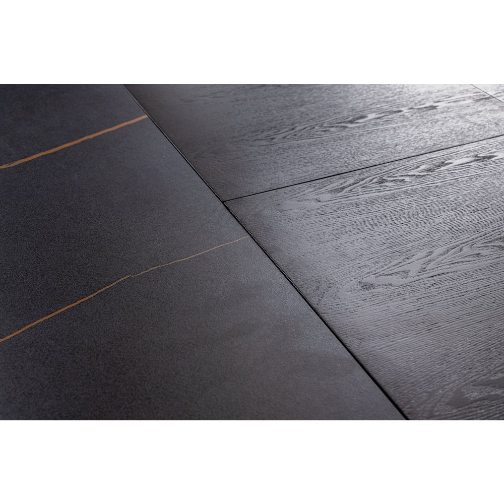 Modrest Suzie - Modern Ceramic + Black Ash Extendable Dining Table. Picture 4