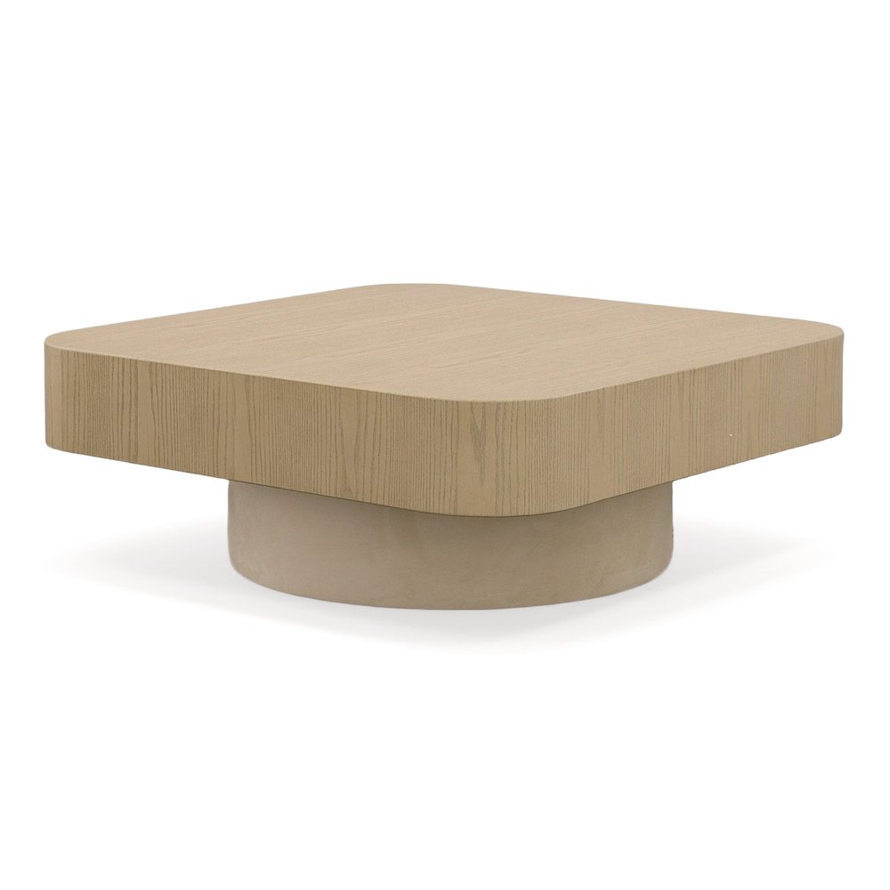 Teller Modern Square Coffee Table. Picture 2