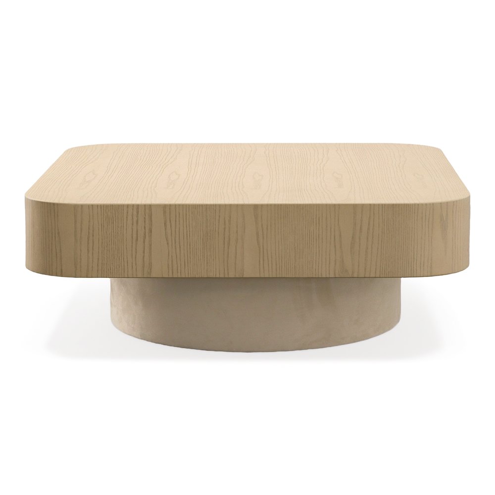 Teller Modern Square Coffee Table. Picture 1