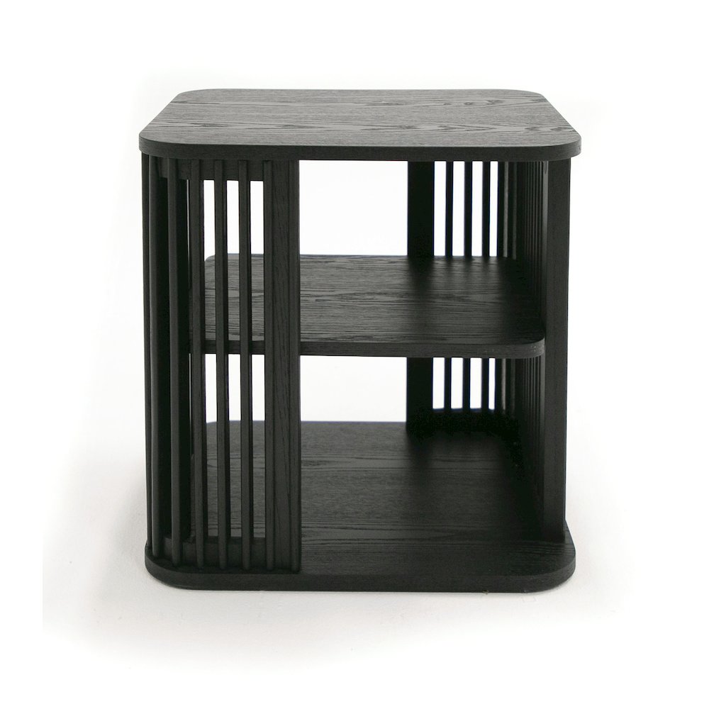 Modrest Thayne - Modern Mid Century Black Ash End Table. Picture 2