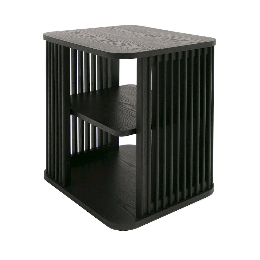 Modrest Thayne - Modern Mid Century Black Ash End Table. Picture 1