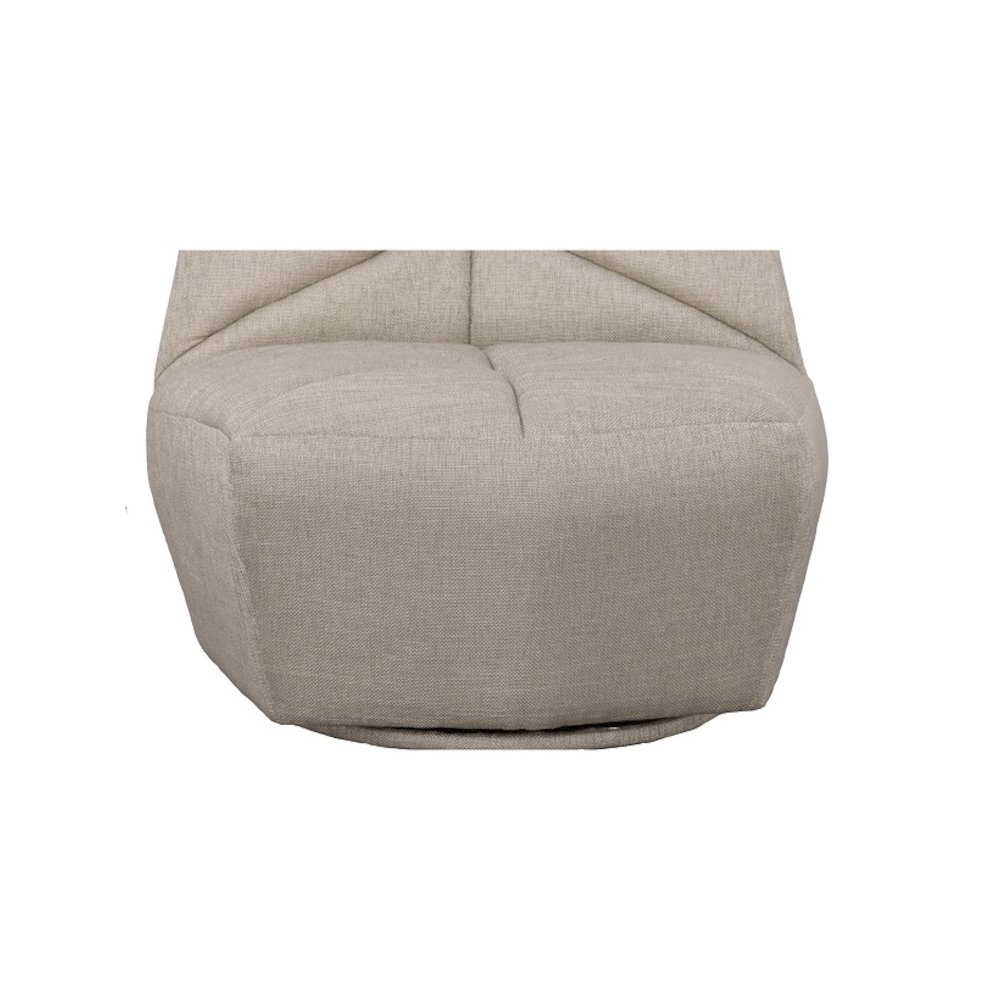 Divani Casa Tomlin - Contemporary Grey Woven Fabric Accent Chair. Picture 5