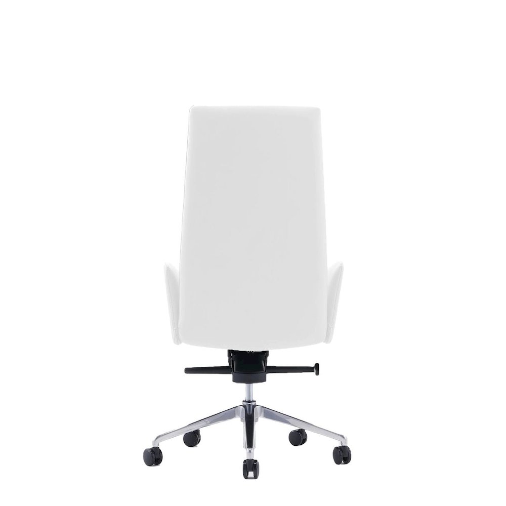 Modrest Tricia - Modern White High Back Executive Office Chair. Picture 5
