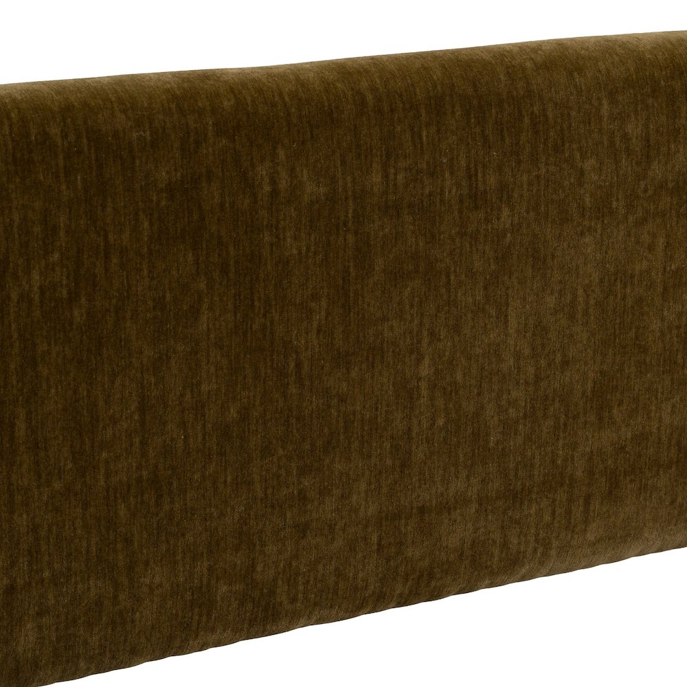 Eastern King Trieste - Modern Brown Fabric Bed. Picture 6