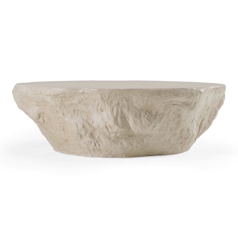 Tyrel - Modern Beige Concrete Coffee Table. Picture 1