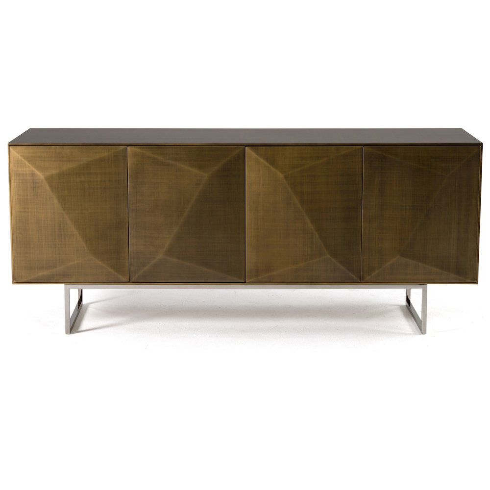 Modrest Vanguard - Modern Antique Brass Buffet. Picture 1