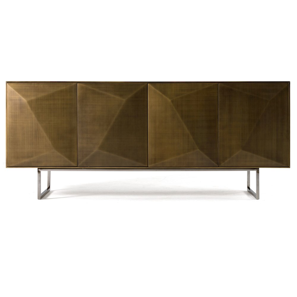 Modrest Vanguard - Modern Antique Brass Buffet. Picture 3