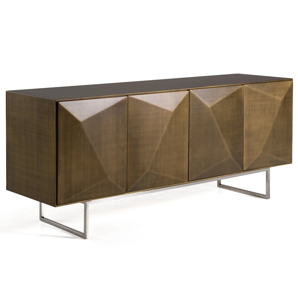 Modrest Vanguard - Modern Antique Brass Buffet. Picture 4