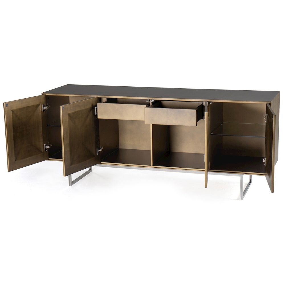 Modrest Vanguard - Modern Antique Brass Buffet. Picture 6