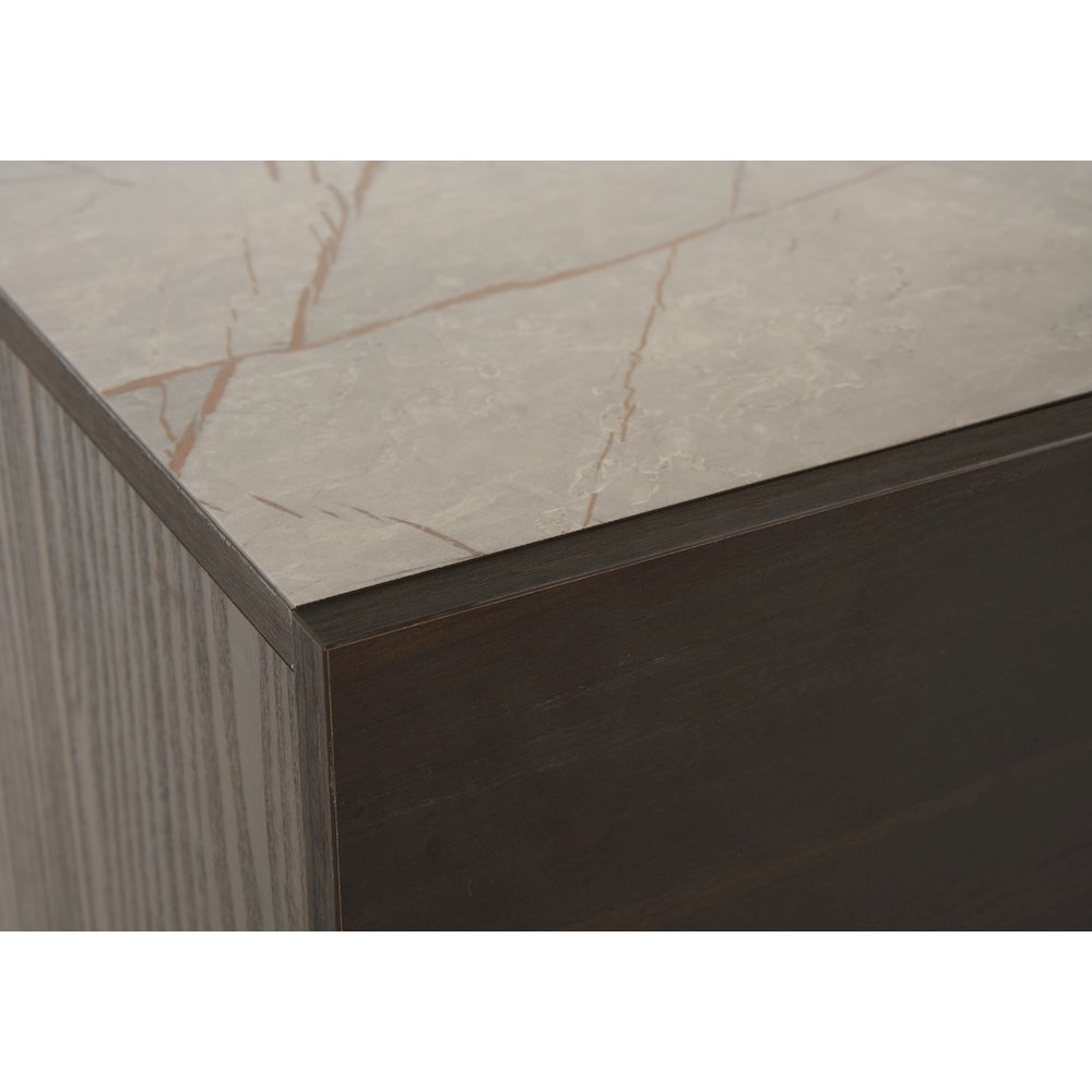 Nova Domus Velondra - Modern Eucalypto + Marble Dresser. Picture 9