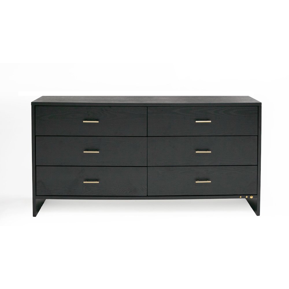 Wales Modern Grey Ash Dresser. Picture 1