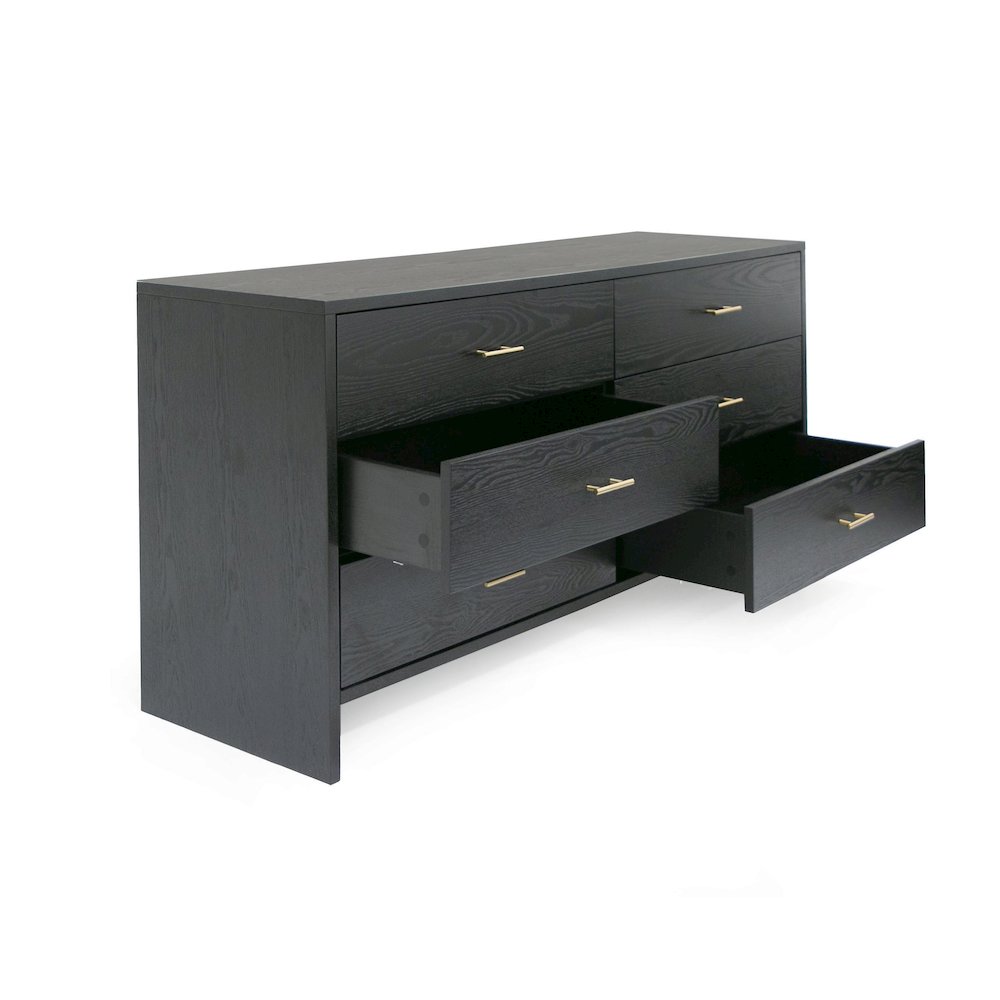 Wales Modern Grey Ash Dresser. Picture 3