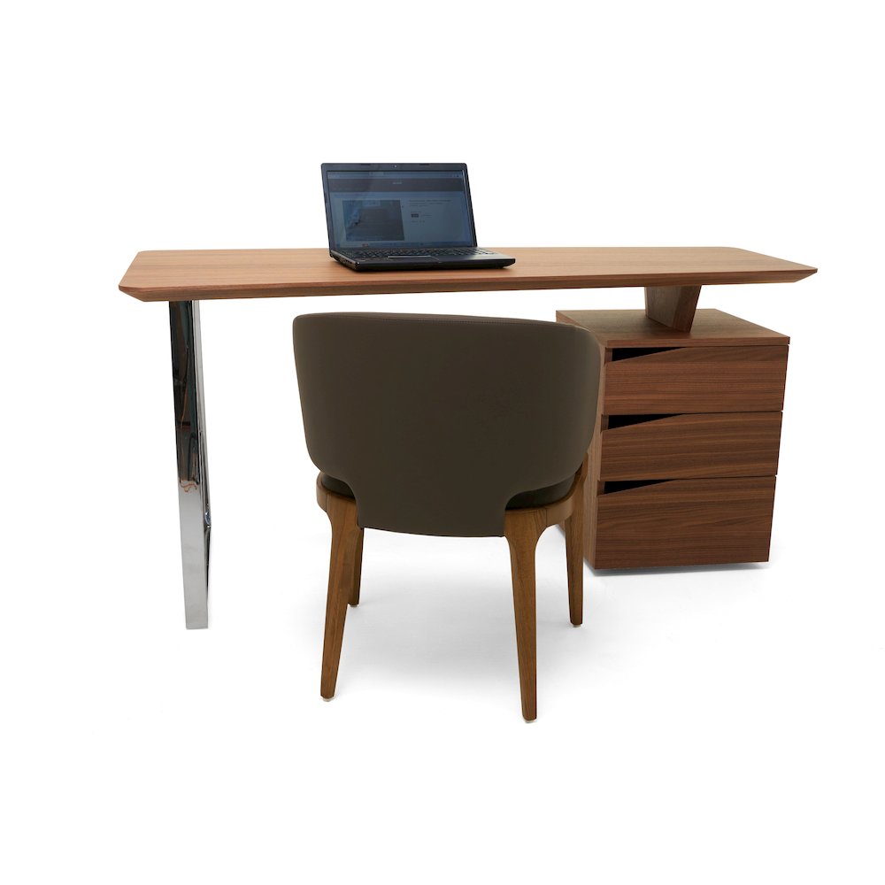Nova Domus Walton- Modern Walnut Desk. Picture 3
