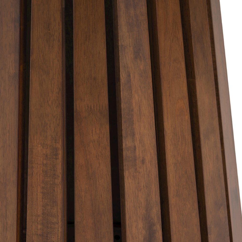 Modrest Weiss - Mid-Century Modern Walnut Round Dining Table. Picture 6