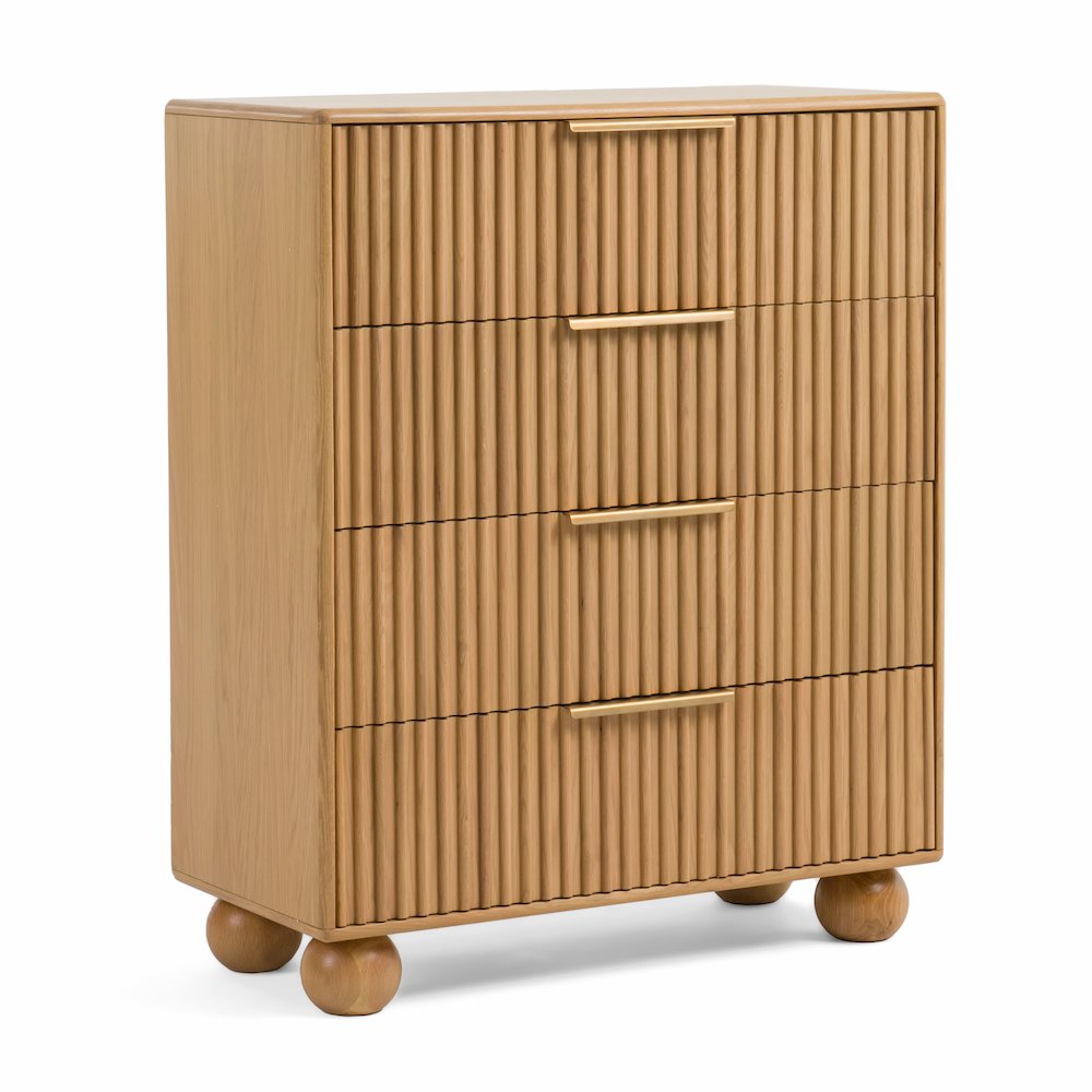 Modrest Winters - Modern Natural Oak Chest. Picture 4