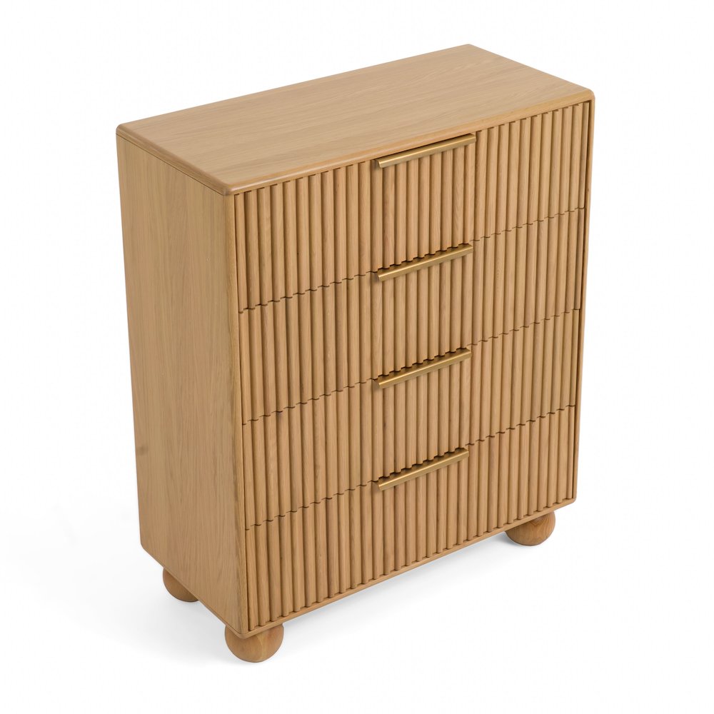 Modrest Winters - Modern Natural Oak Chest. Picture 5