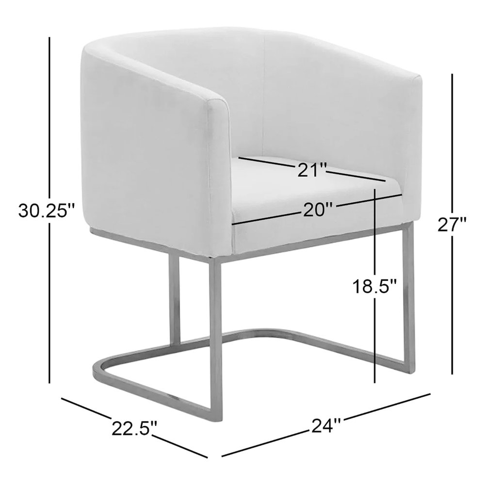 Yukon - Modern Black and Antique Brass Dining Chair. Picture 3