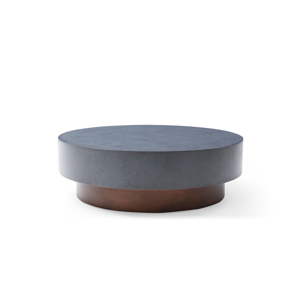 Modrest Zachary - Modern Metal & Antique Copper Coffee Table. Picture 1