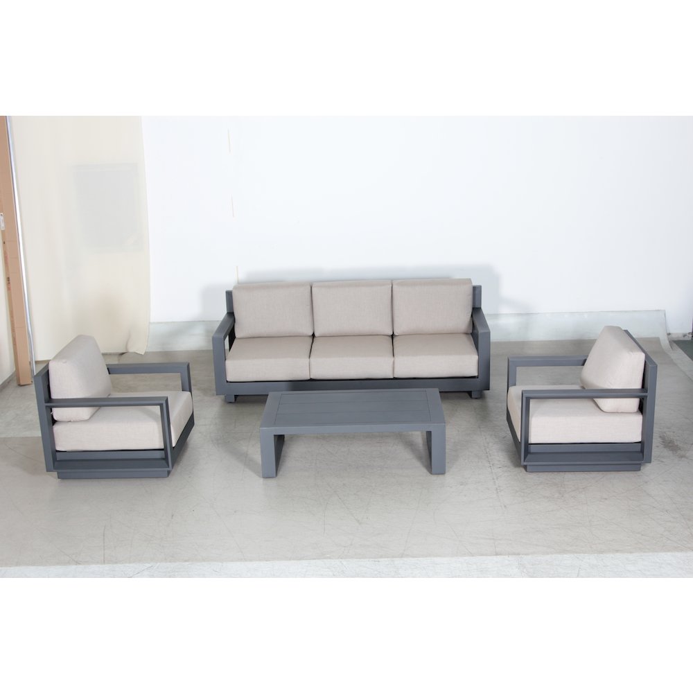 Paris 4 Piece Sofa Set. Picture 1