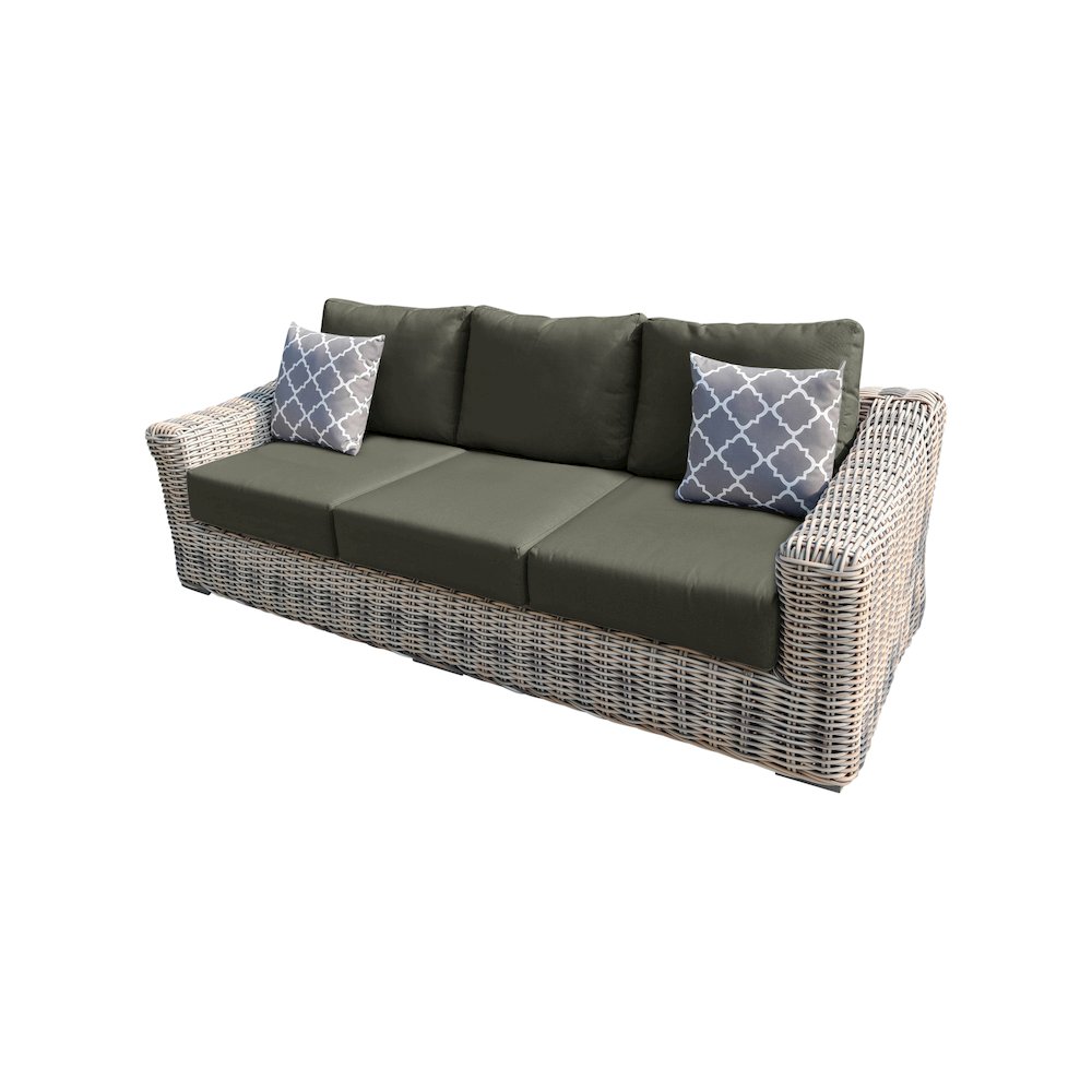 Hawaii Sofa with Grey Cushion. Picture 1