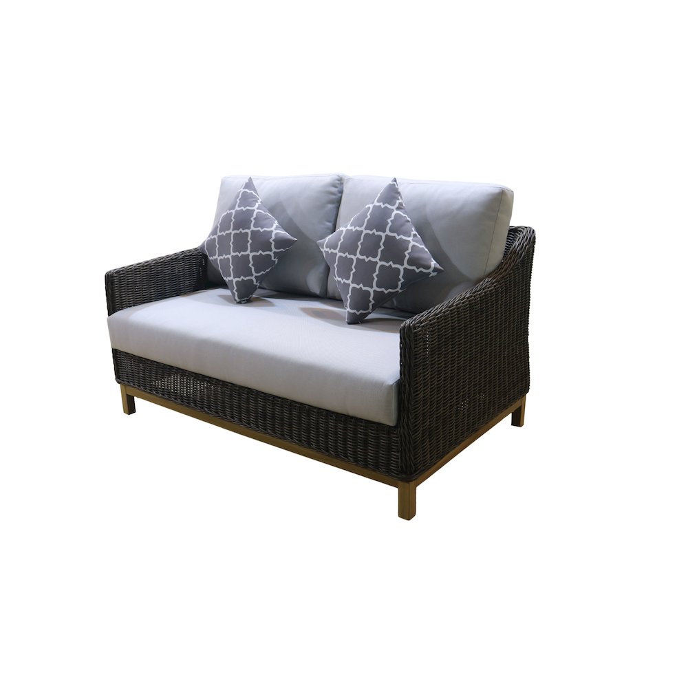 Napa Love Seat with Cushion. Picture 2