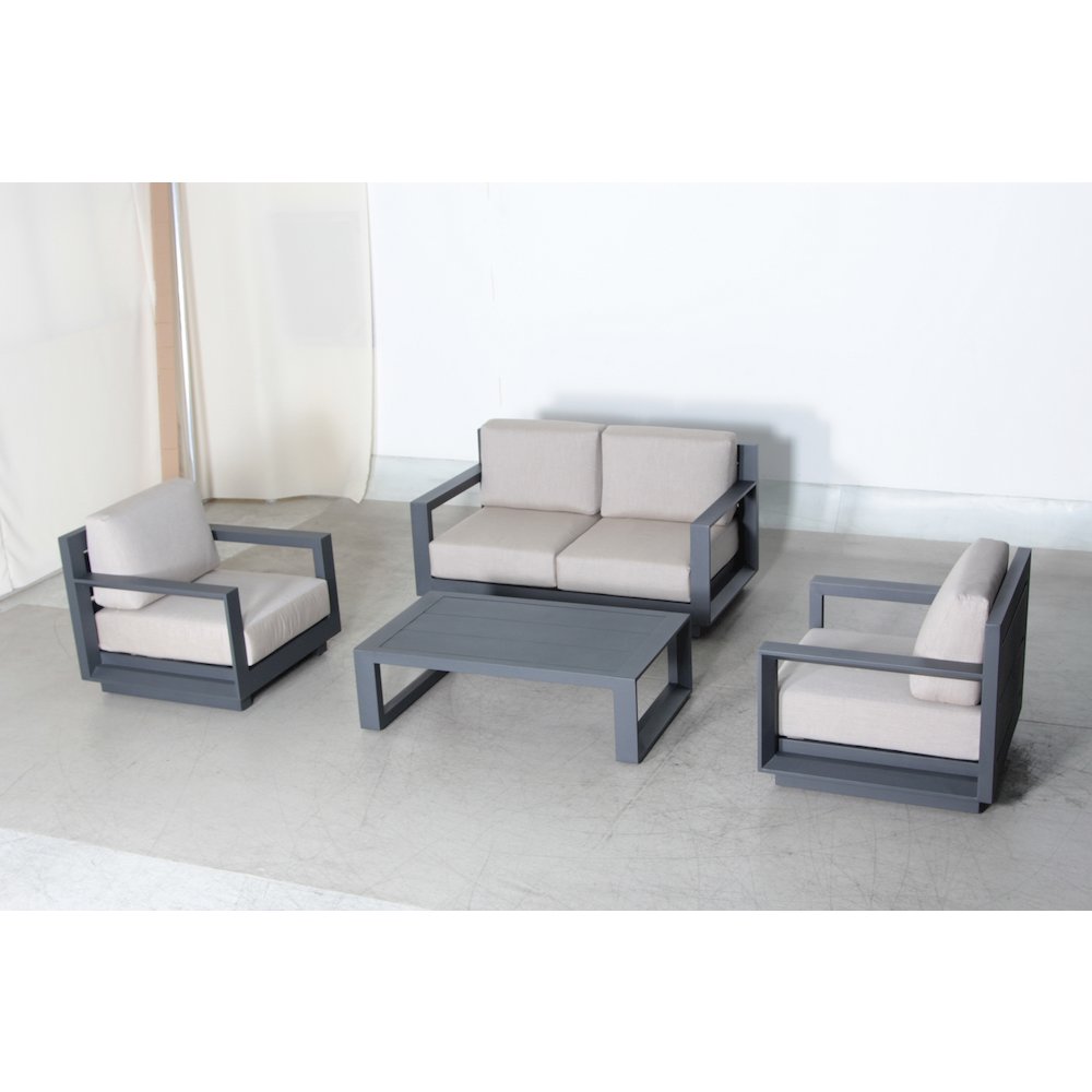 Paris 4 Piece Love Seat Set. Picture 4