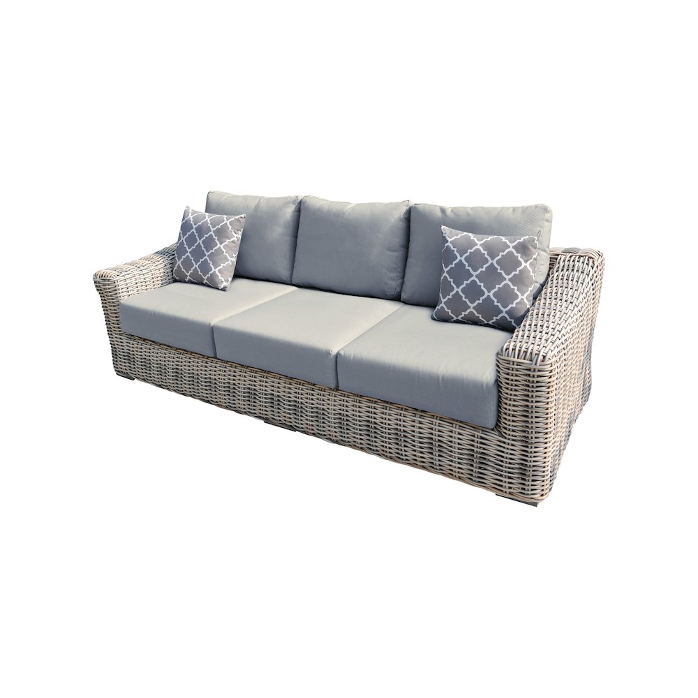 Hawaii Sofa with Light Beige Cushion. Picture 1