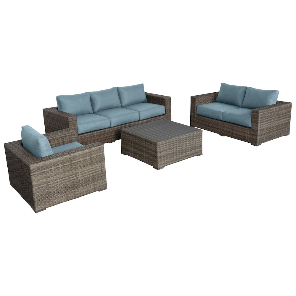 Bali Deep Seating Set with Spa Cushion. Picture 1