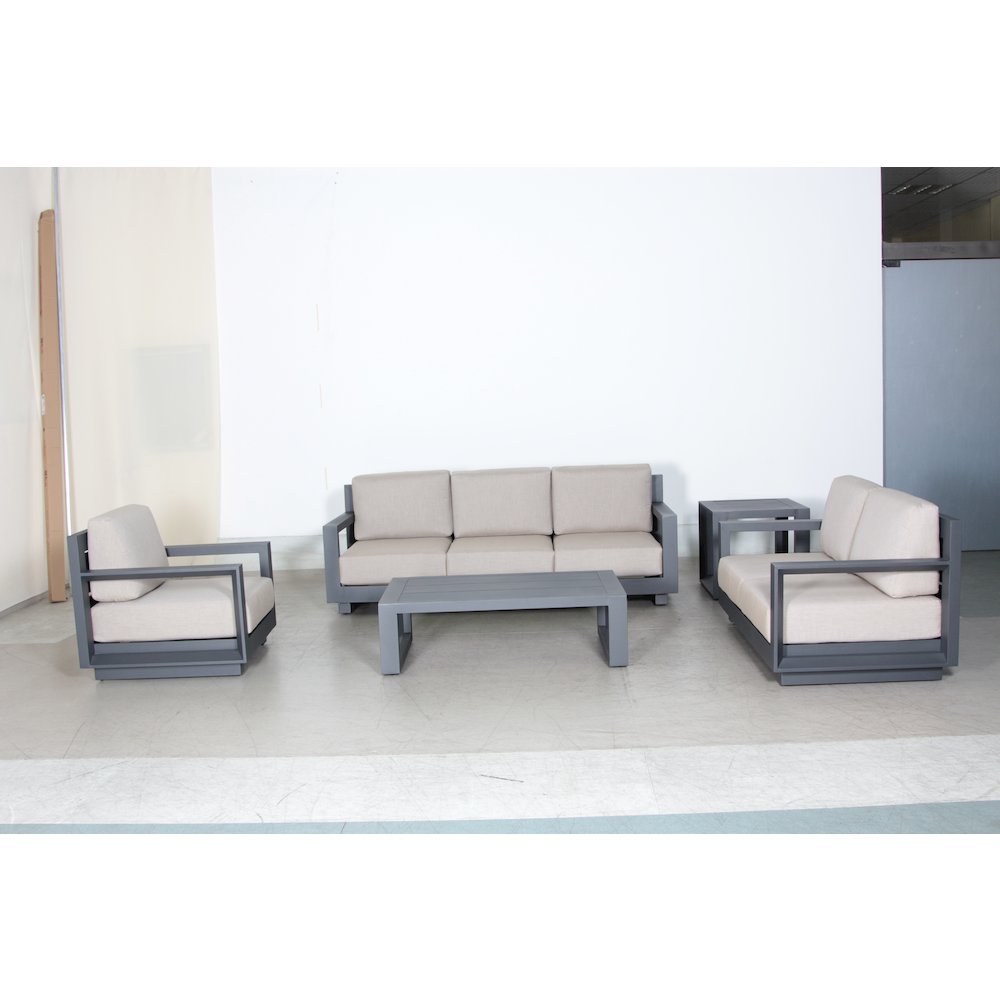 Paris 4 Piece Deep Seating Set. Picture 2