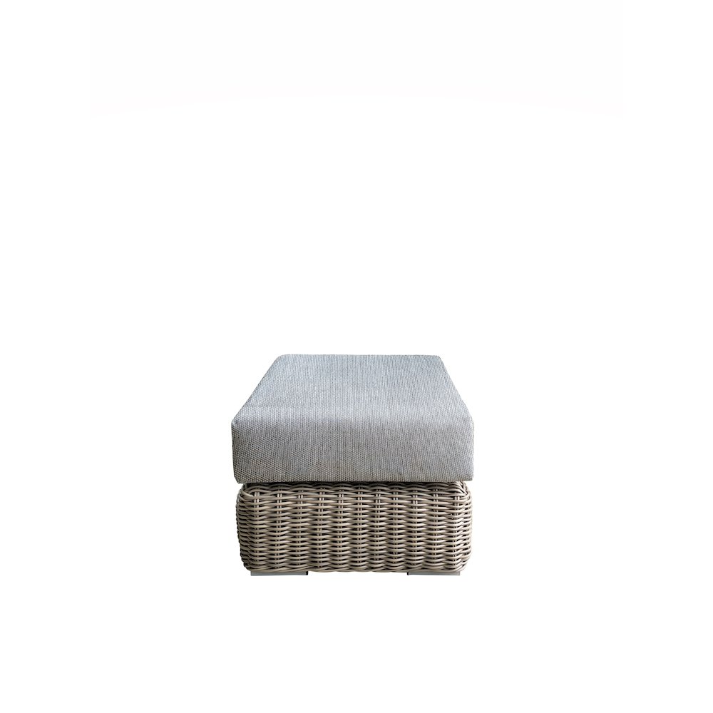 Tulum Ottoman, Dark Beige. Picture 1