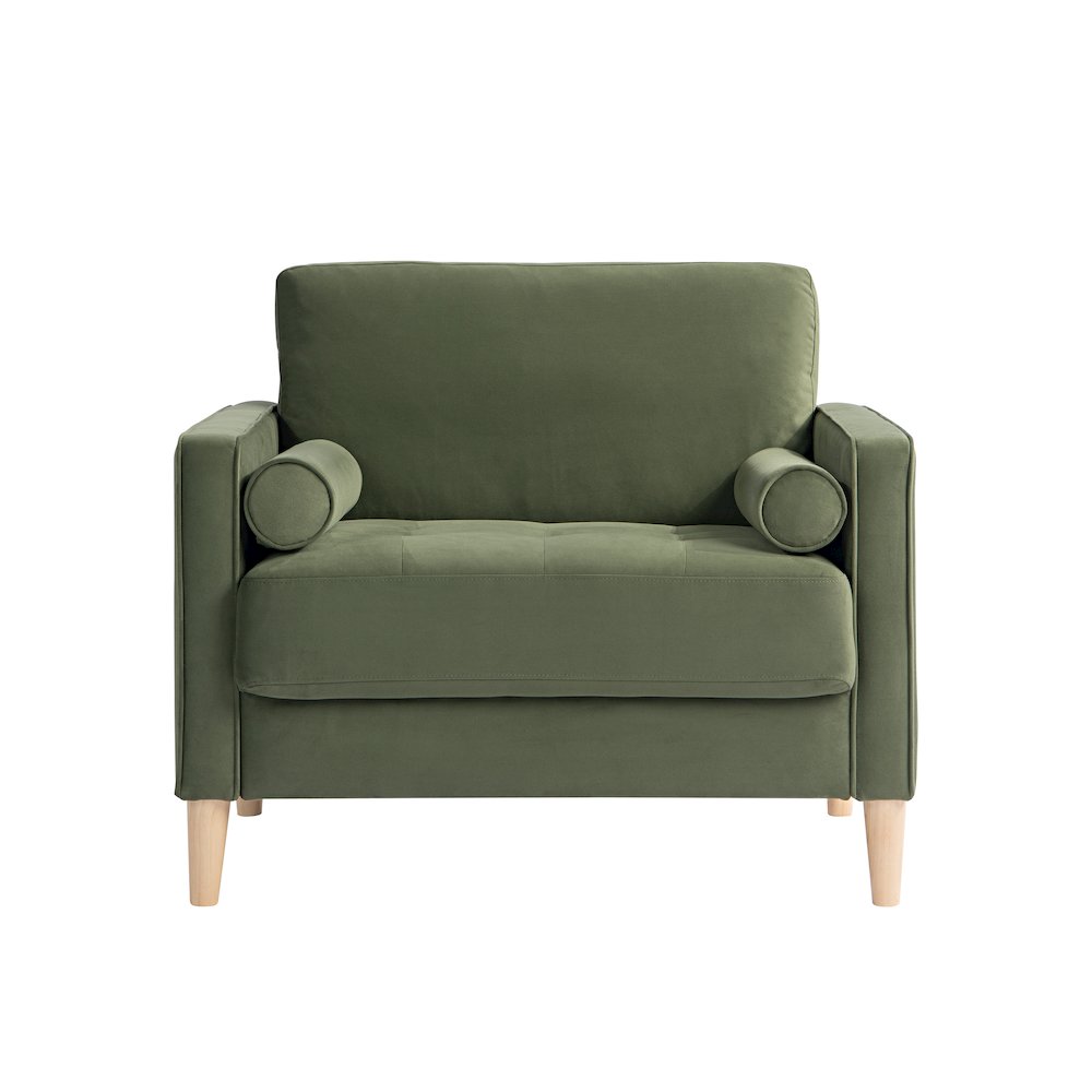 Langford Chair Olive. Picture 2