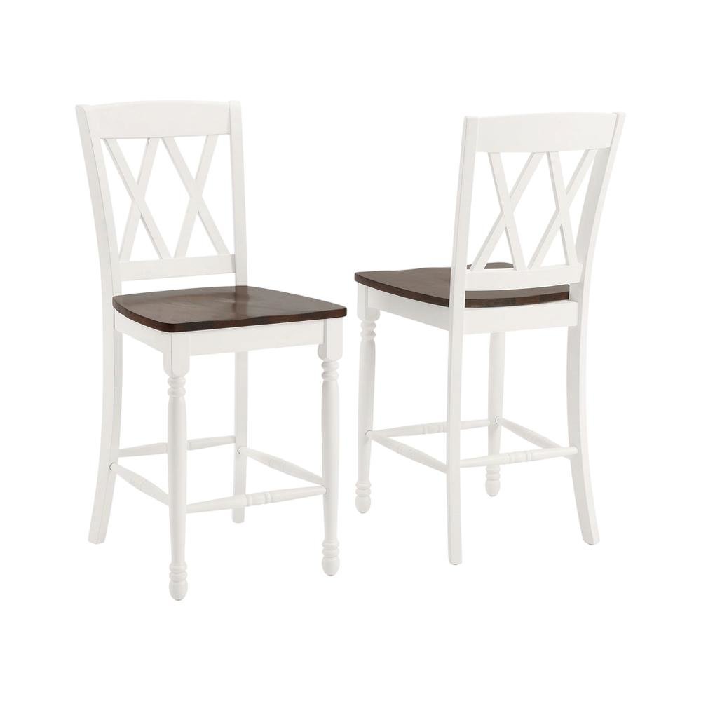 Counter Height Bar Stool Set with Comfortable Seats for Kitchen or Bar Area. Picture 1