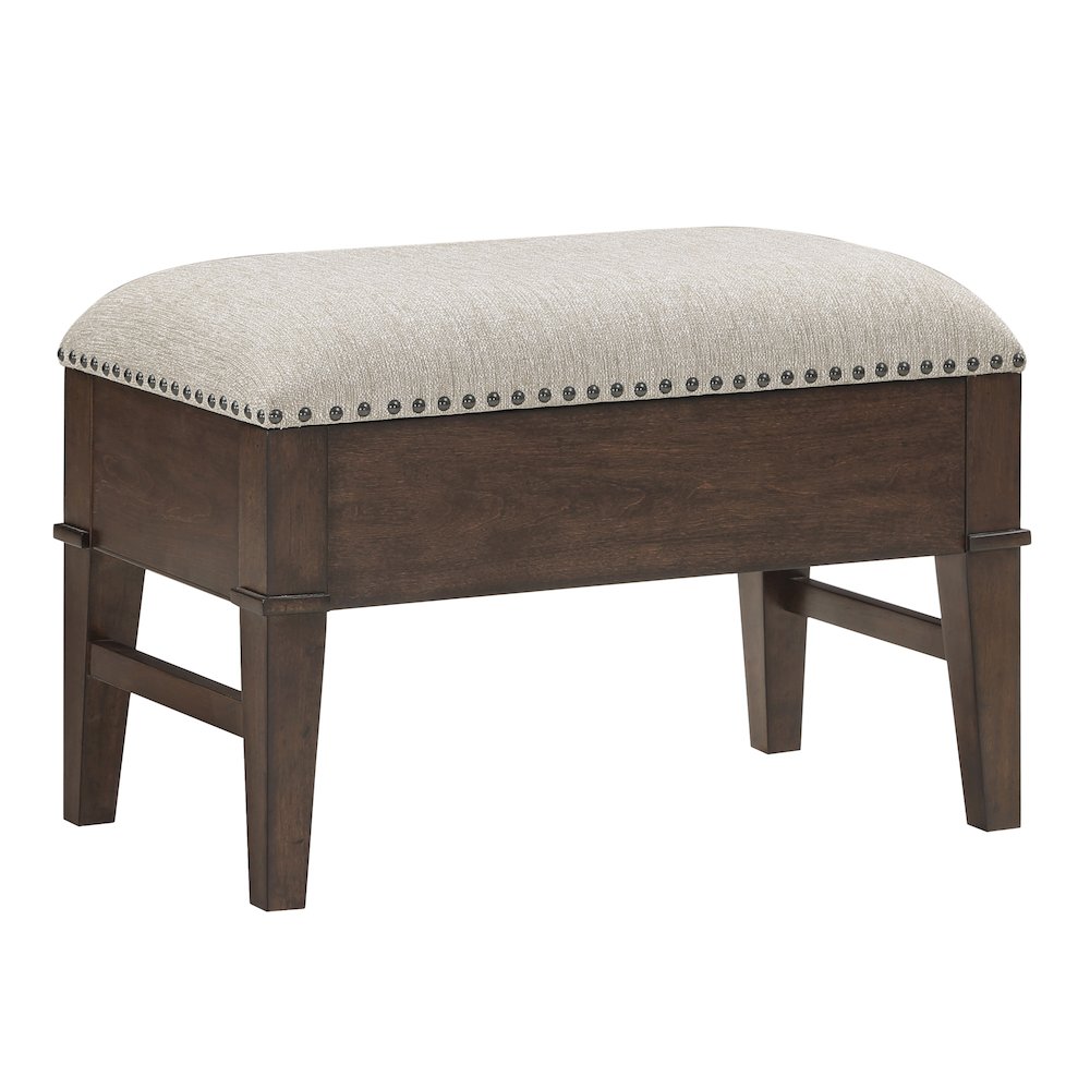 Claremore Asian Hardwood Cocktail Table in Brown. Picture 2