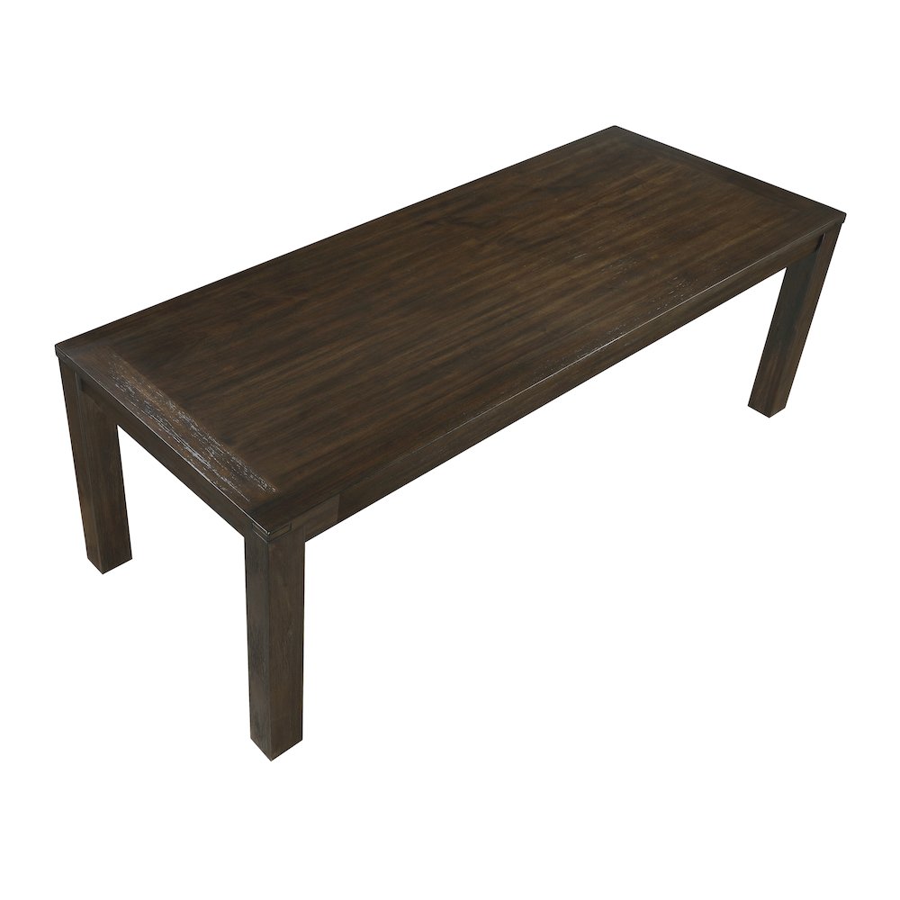 Paulson Acacia Dining Table in Dark Brown. Picture 2