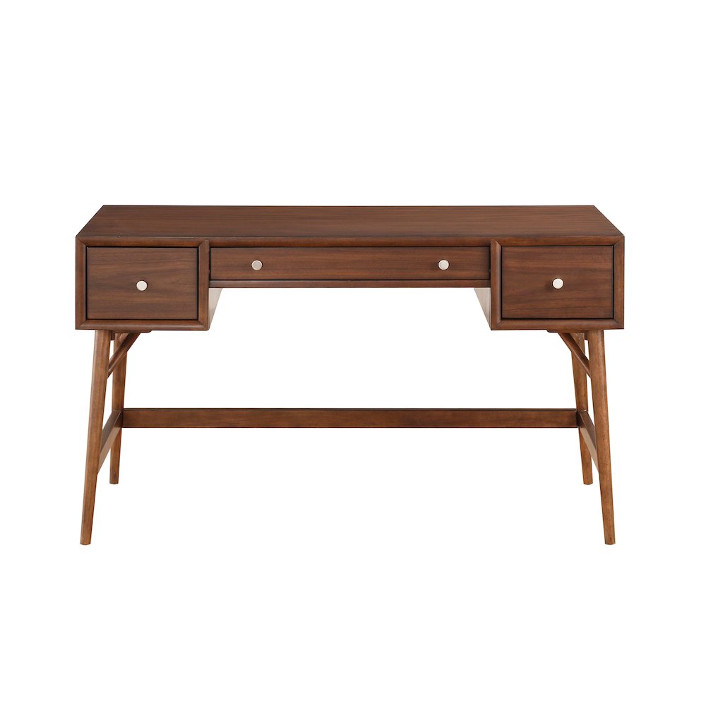 Frolic Poplar Writing Desk in Brown. Picture 3